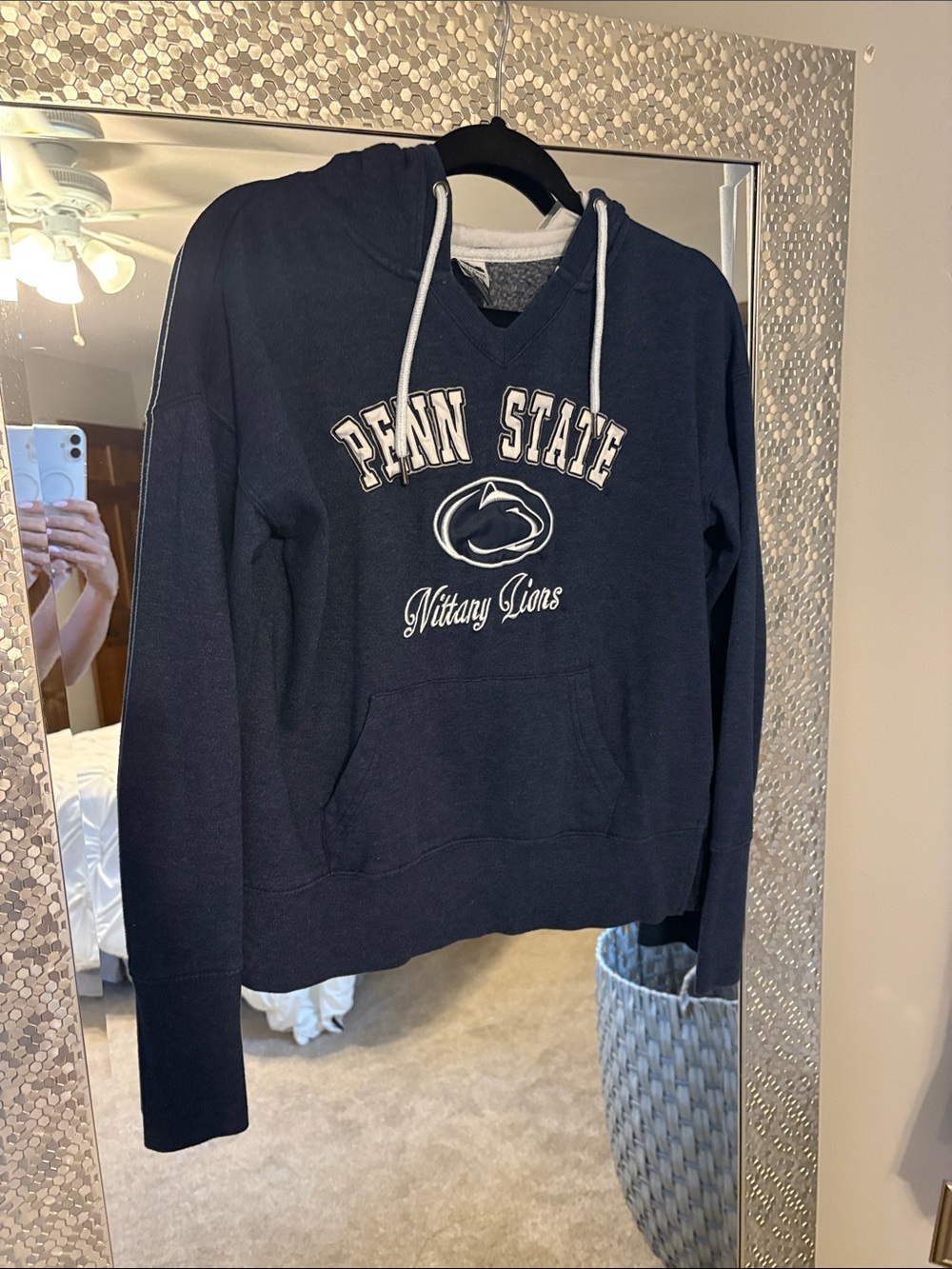 Women's Penn State Navy Hooded Sweatshirt